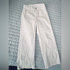 Old Navy off white Wide-Leg Pants size 12